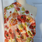Floral Crepe - 1 Yd Piece Carpatina Dolls