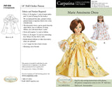 Marie Antoinette Dress Pattern Carpatina
