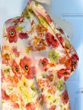 Floral Crepe - 1 Yd Piece Carpatina Dolls