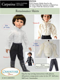 Renaissance Shirts - Multi-Sized Pattern PDF or Print