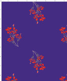 Brunswick Fabric - Red/Blue