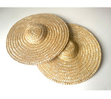 Straw Hats Set of 2