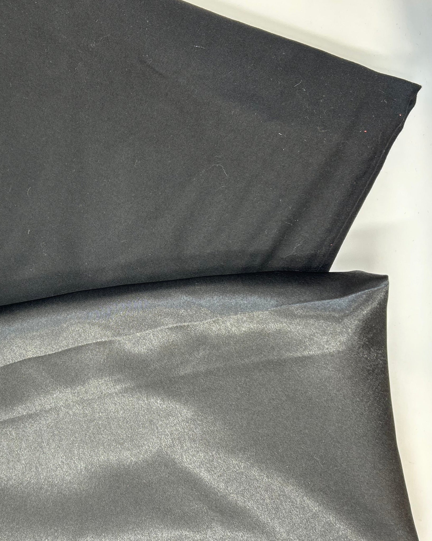 Black Wool and Satin Carpatina
