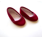 Red Velvet Shoes fit American Girl