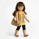 Gold Shimmer Outfit