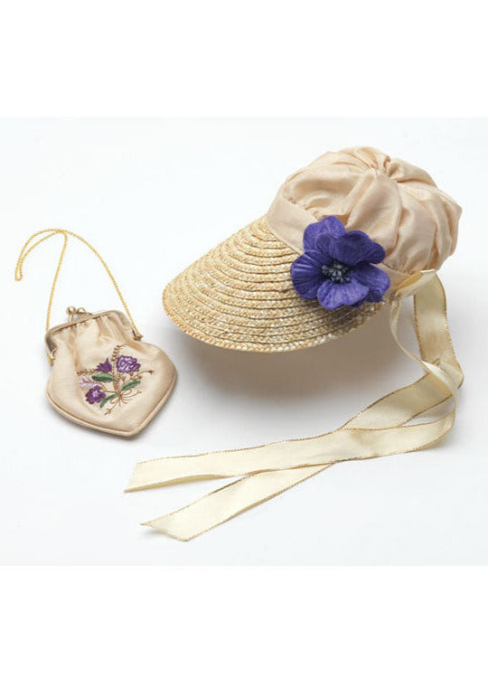 Regency Bonnet and Reticule - Lg