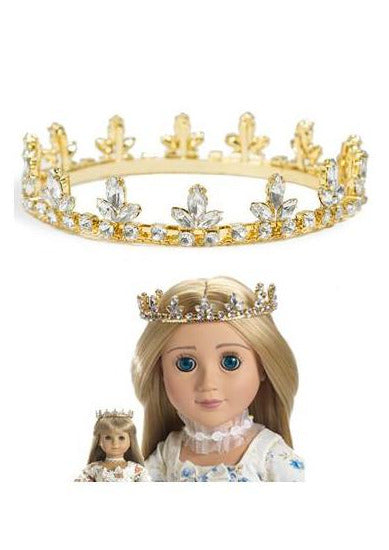 Fleur De Lis Doll Crown