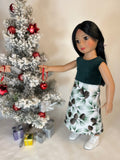 Ana Christmas dress Carpatina Dolls
