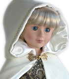 Ivory Wool Cloak Carpatina