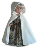 Ivory Wool Cloak Carpatina