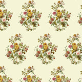 Vintage Bouquet - Yellow Doll Fabric