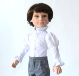 Prince Noir Outfit for 18 inch Boy Dolls